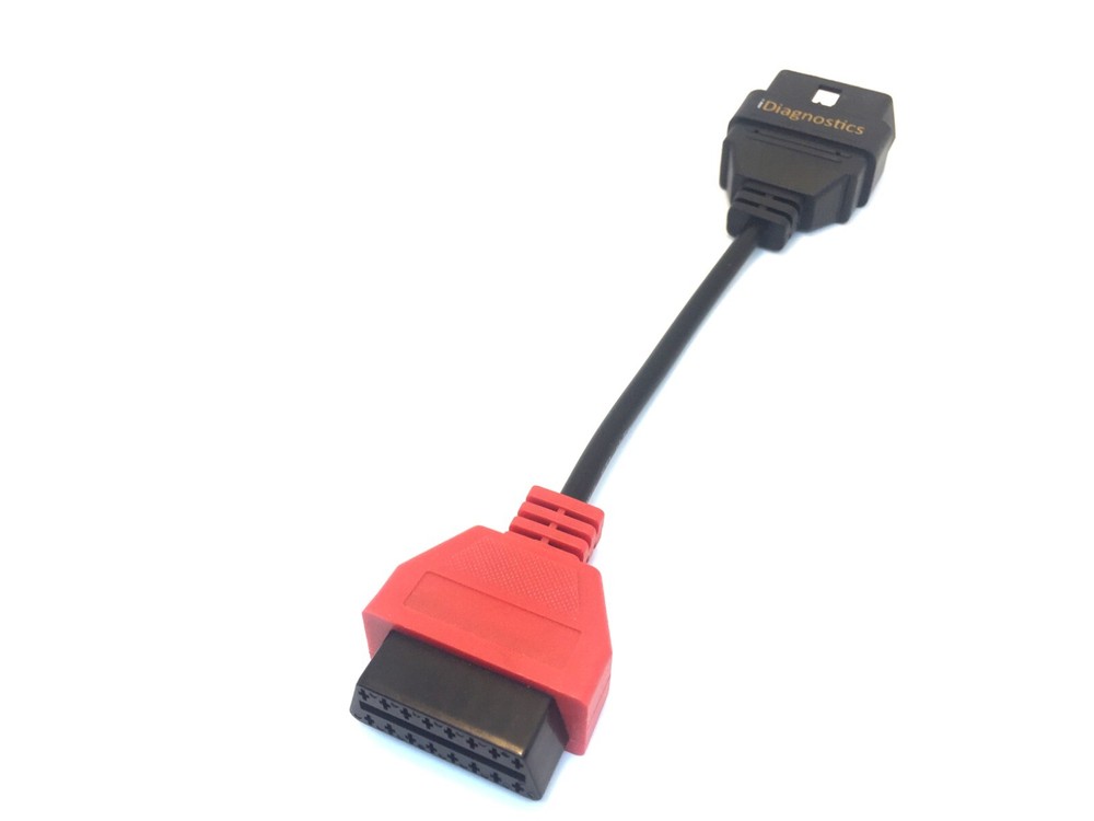 6 Adapter diagnostic cable set fiat alfa Diagnostics MULTIECUSCAN FIATECUSCAN