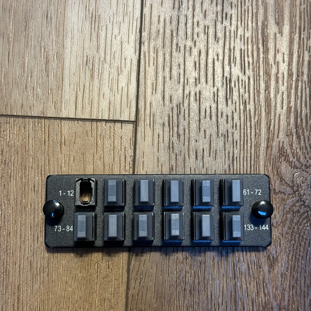 12 Ports Fiber Adapter Panel