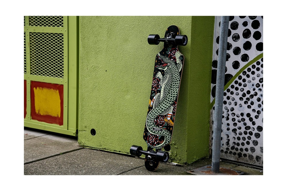 DB Longboards Croc 'n Socs Complete 38"