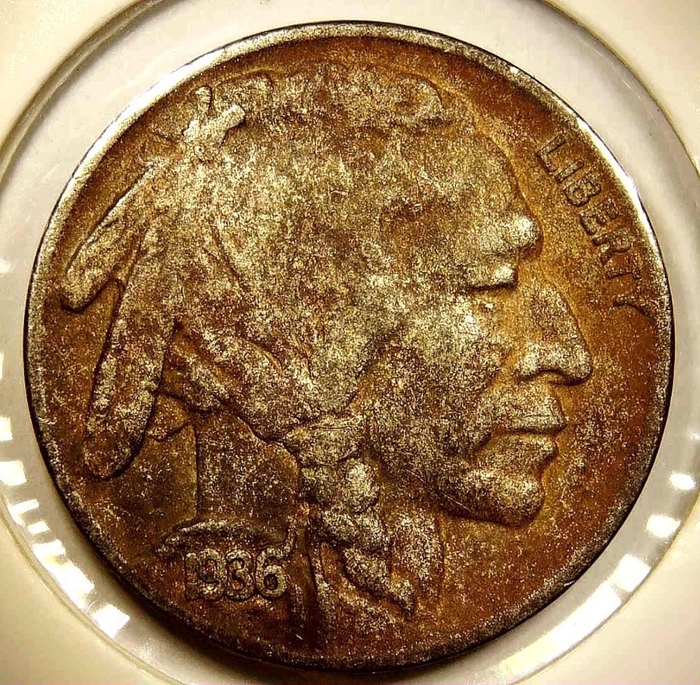 1936-S Buffalo Nickel 5 Cent