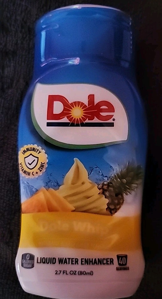 Dole Pineapple Whip Liquid Water Enhancer 40 Servings QUICK SHIP Exp 8/25
