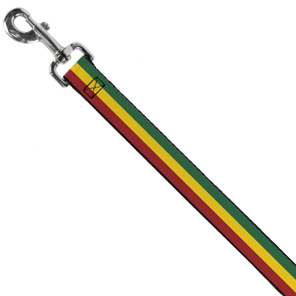 Dog Leash Rasta NARROW 0.5"