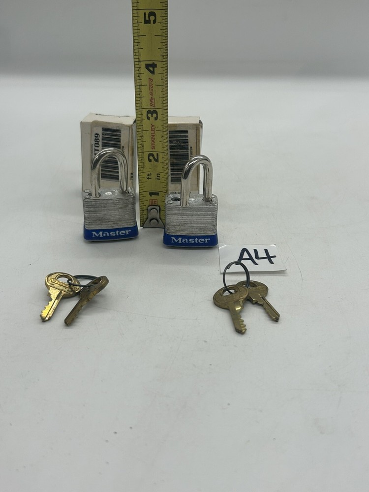 Pair Of Master Lock Padlocks