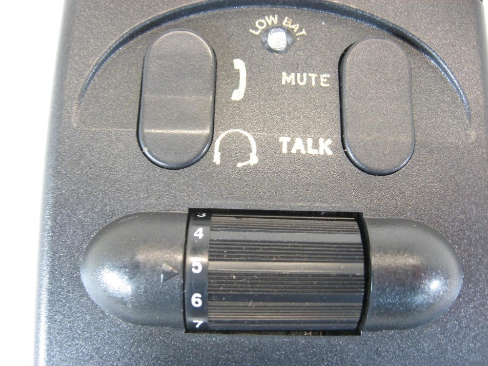 Starkey E4 Telephone Amplifier w/ Dual Headset & Accessories Tested Working