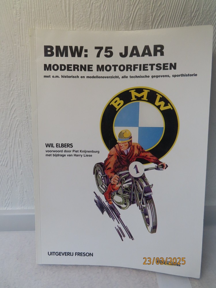 BMW: 75 JAAR Moderne Motorfietsen German book ..*