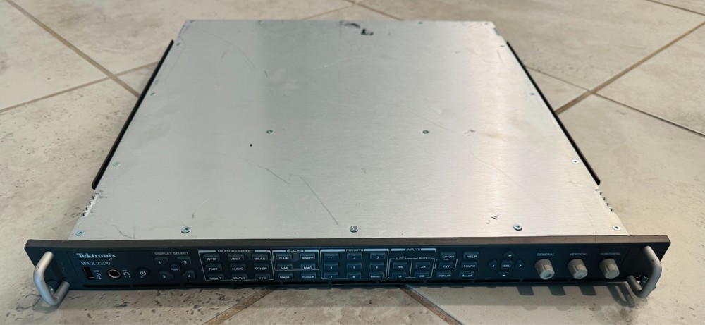 WVR7200 Multiformat Multistandard Waveform Rasterizer Analyzer Monitor