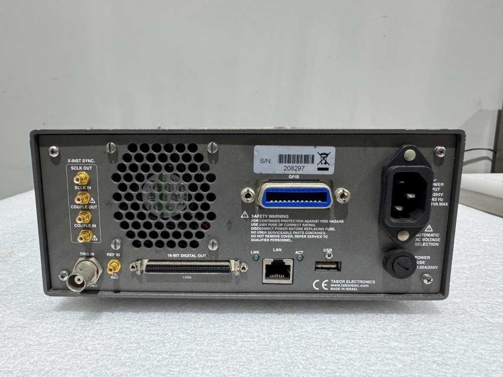 Tabor WW2571A 250MS/s Arbitrary Waveform Generator with LAN/USB/GPIB Interfaces