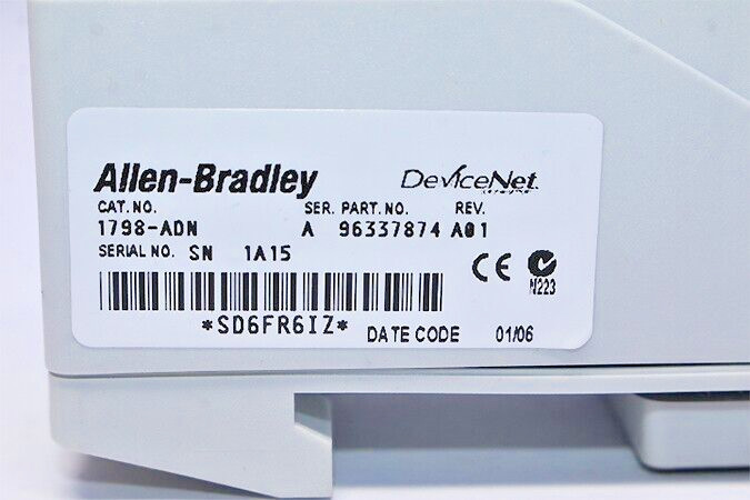 ALLEN BRADLEY 1798-ADN NETWORK ADAPTER / 1798ADN