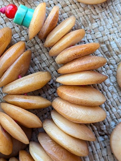 African Bone Beads [76884]