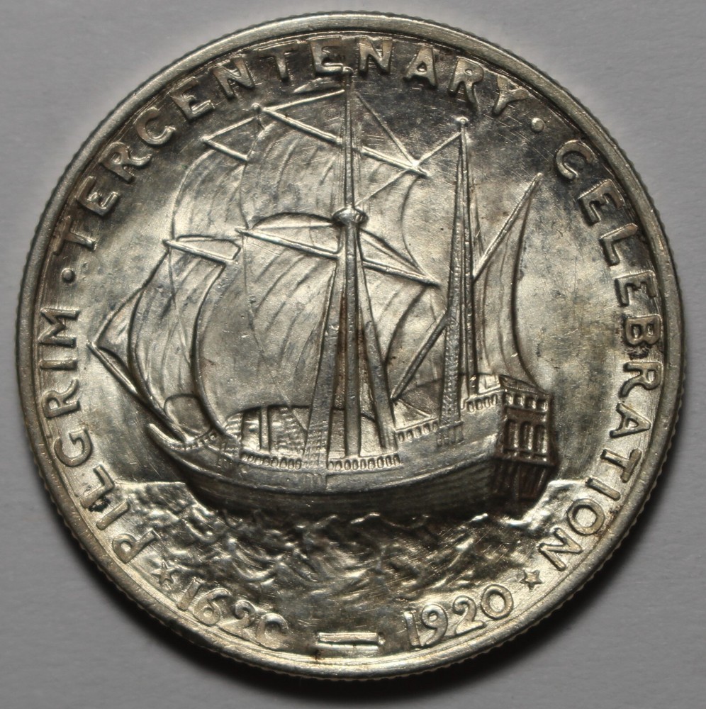 1921 Pilgrim Commemorative Half Dollar M517