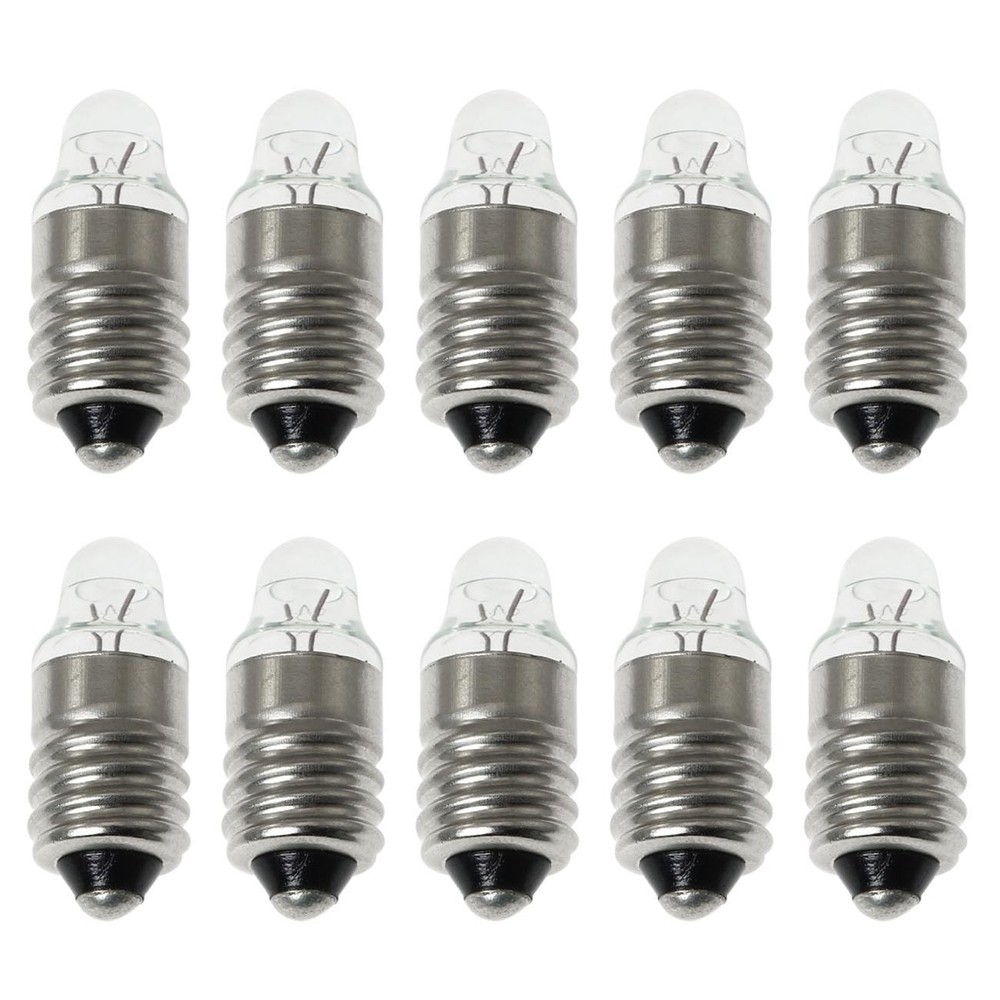 10PCS 2.2V0.25A Mini Screw Base Light Bulbs E10 Flashlight 2.2V