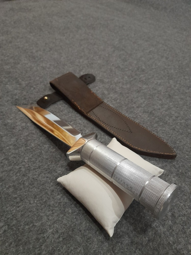 Knife ITK TOURIST With Cache Handmade Fixed Blade