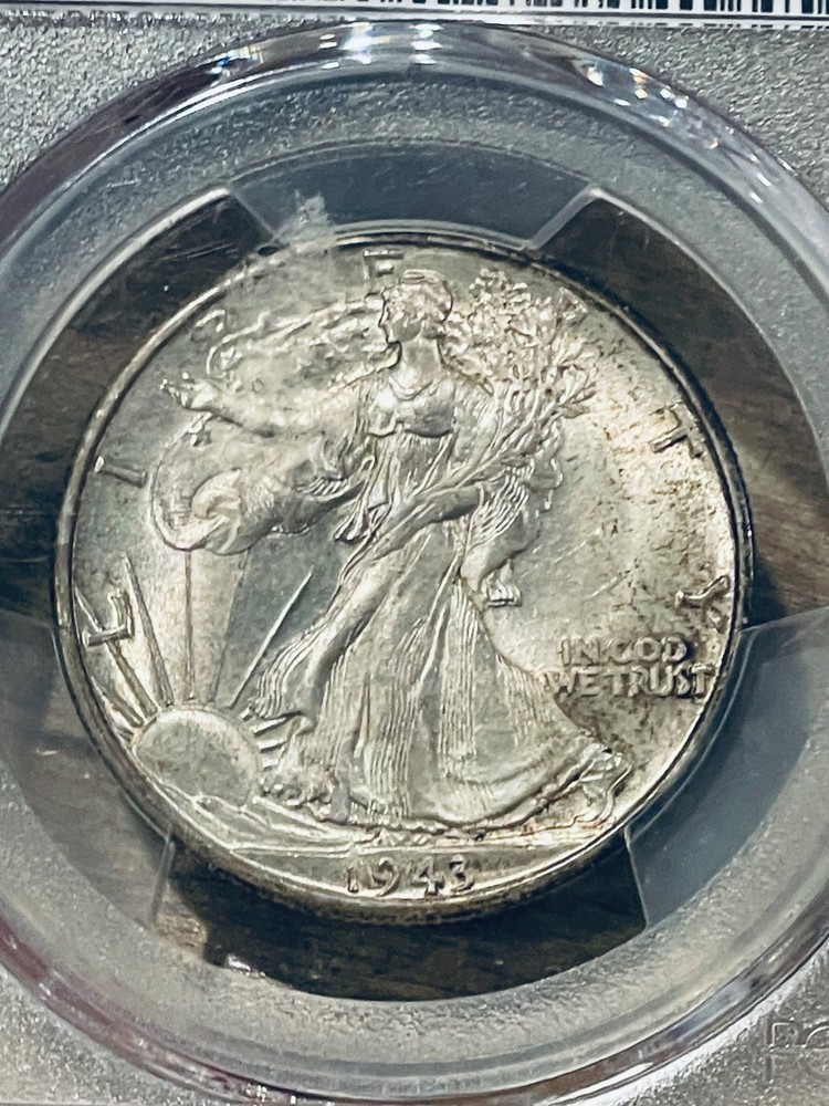 1943-D 50¢ PCGS MS65 Walking Liberty Half Dollar