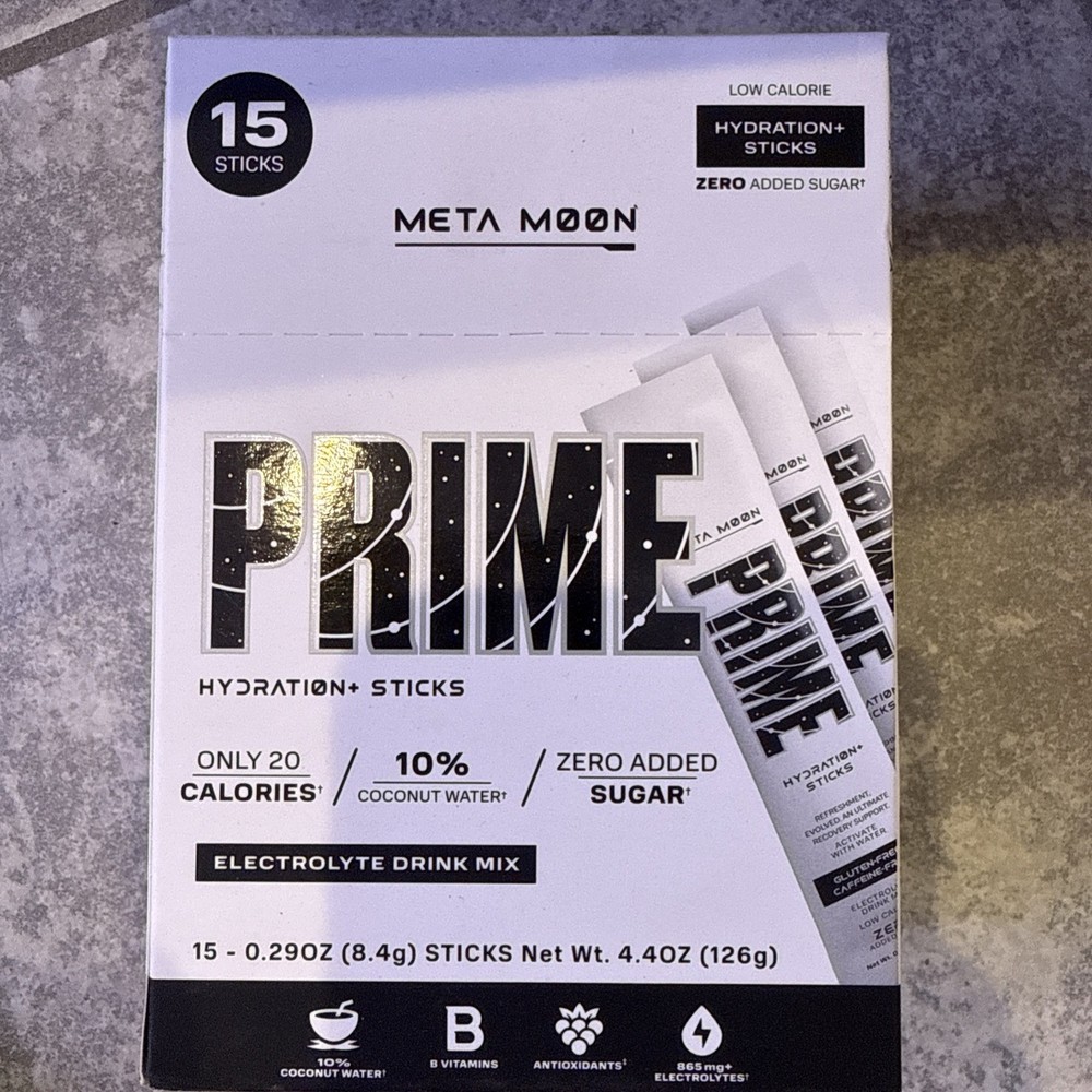 Prime Hydration Sticks 15 - 0.29oz EXP 6/26.