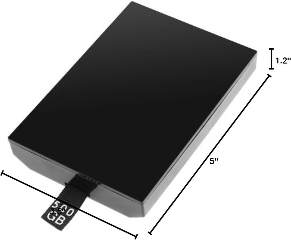 500GB Internal Hard Drive for Xbox 360 E Console