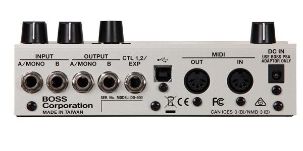 BOSS DD-500 Digital Delay from JAPAN Tested