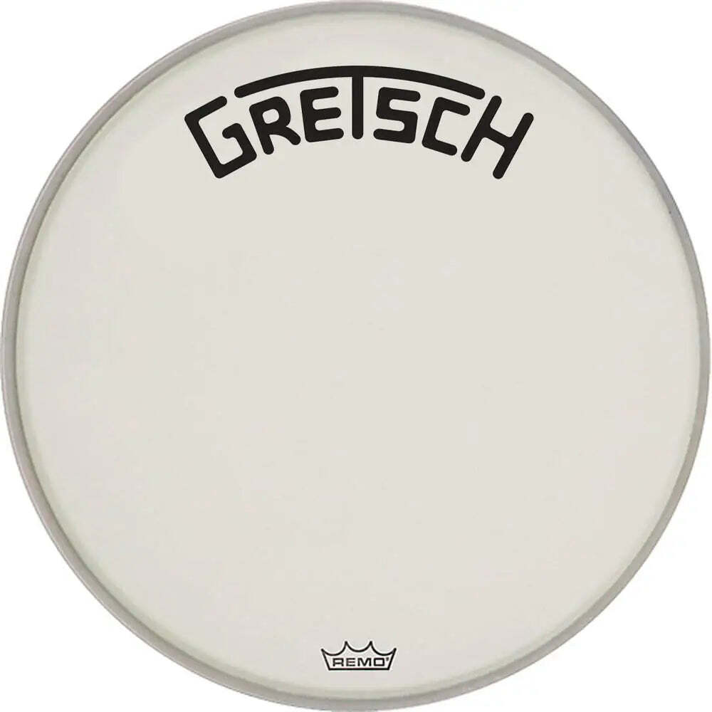 Gretsch Permatone Coated Bass Drumhead 24" w/Broadkaster Logo