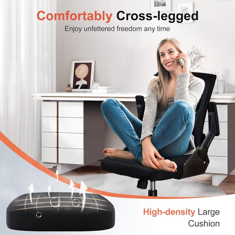 Breathable Mesh Executive Computer Chair with Adjustable Height & Back Support