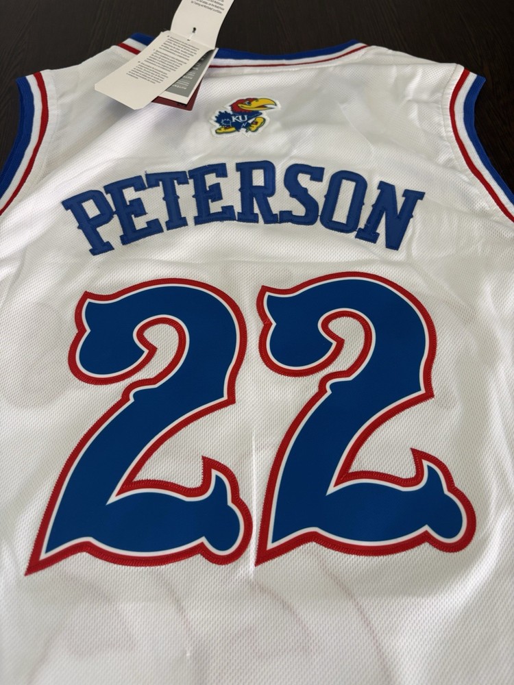 Darryn Peterson Kansas Jayhawks Jersey! Ships Same Day!