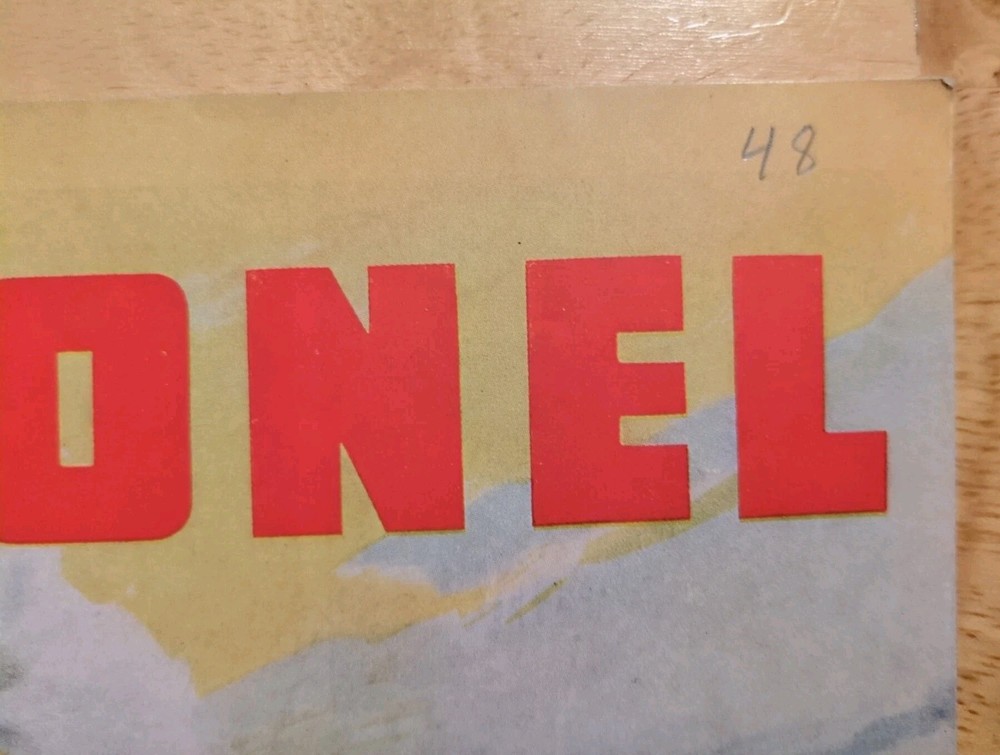 Vintage LIONEL Train Catalog 1948