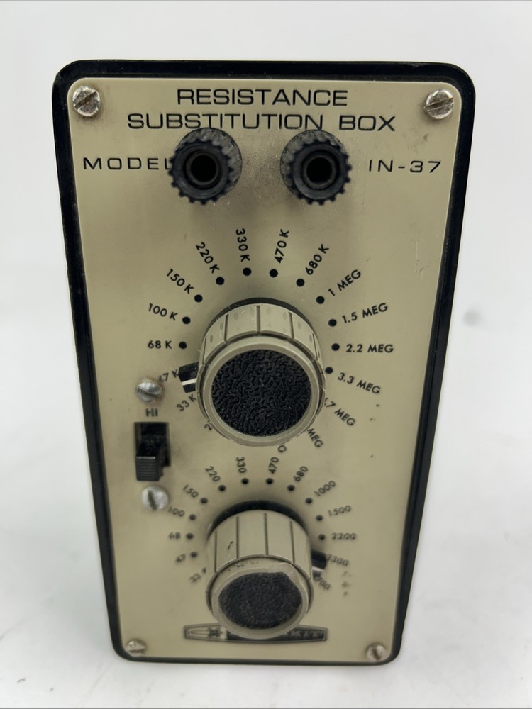 Heathkit Resistance Substitution Box Model IN-37