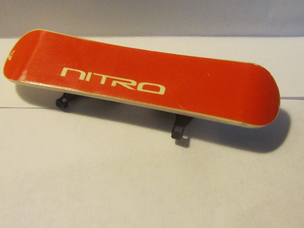 Vintage NITRO 4.5" TOY Snowboard- NICE!