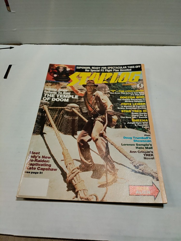Starlog Number 83 June 1984 - Harrison Ford