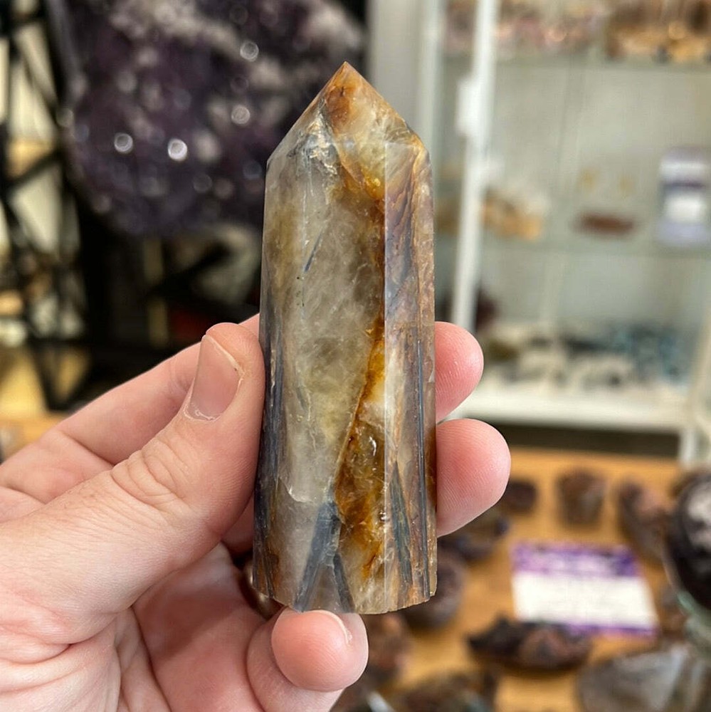 Blue Kyanite Tower L