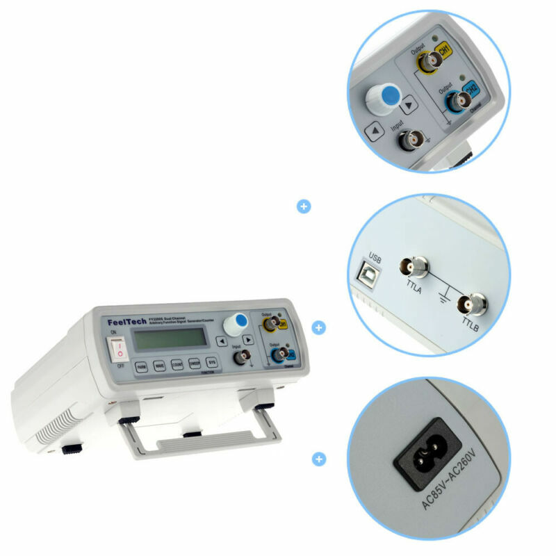 FY3200S 20MHz Dual Channel Arbitrary Function Signal Generator Waveform Counter
