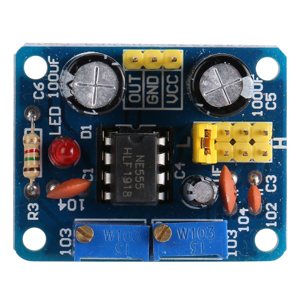 NE555 Pulse Frequency Generator Duty Cycle Generator Board Module