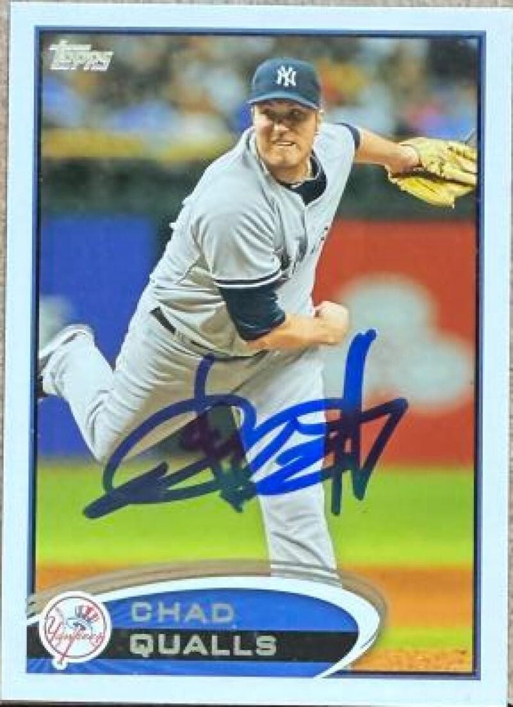 Chad Qualls Autographed 2012 Topps Update #US195