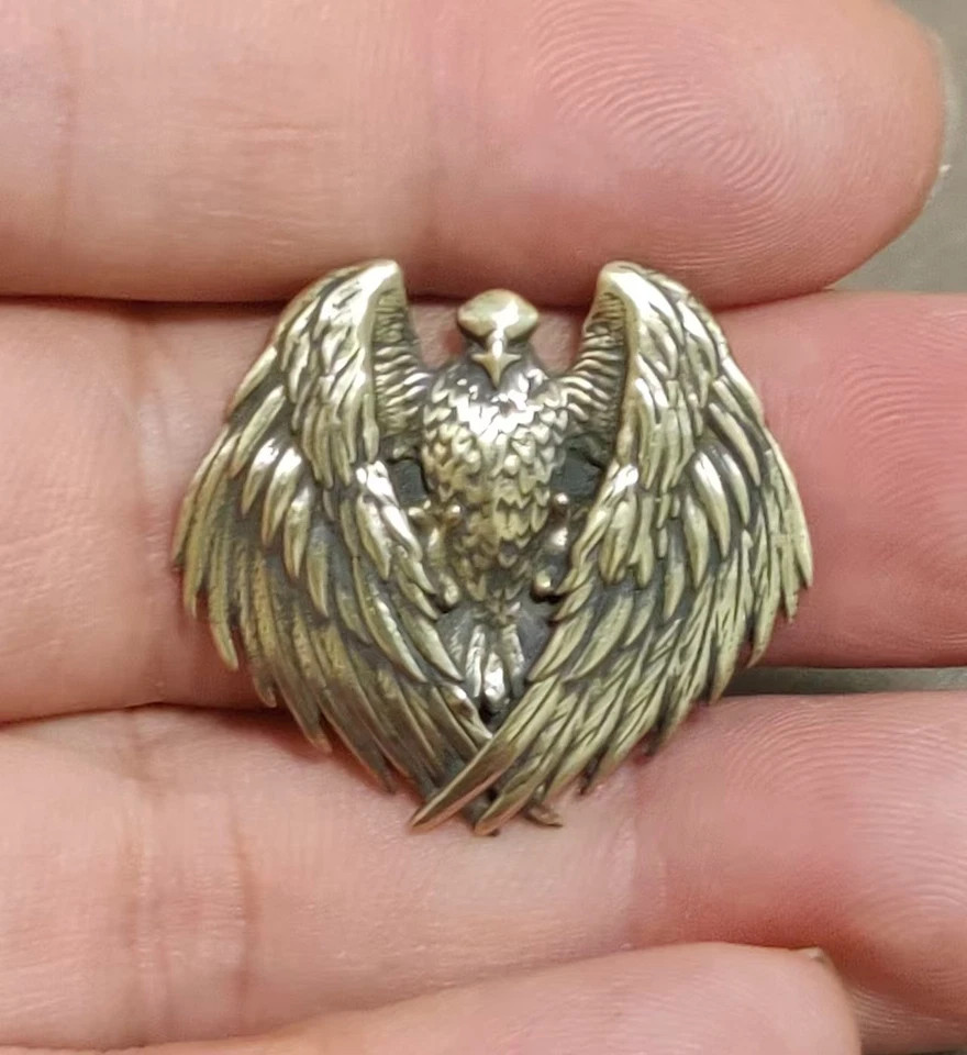 1 Piece Brass Winged Eagle Sticker DIY Lighter Decoration Accessories