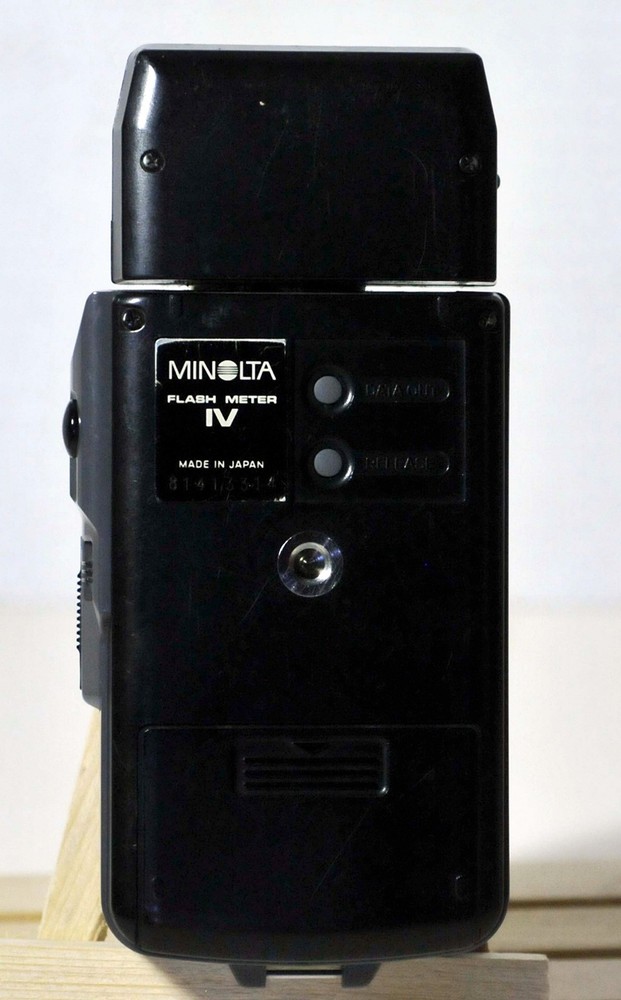 Minolta Flash Meter IV w/ Dome & Case