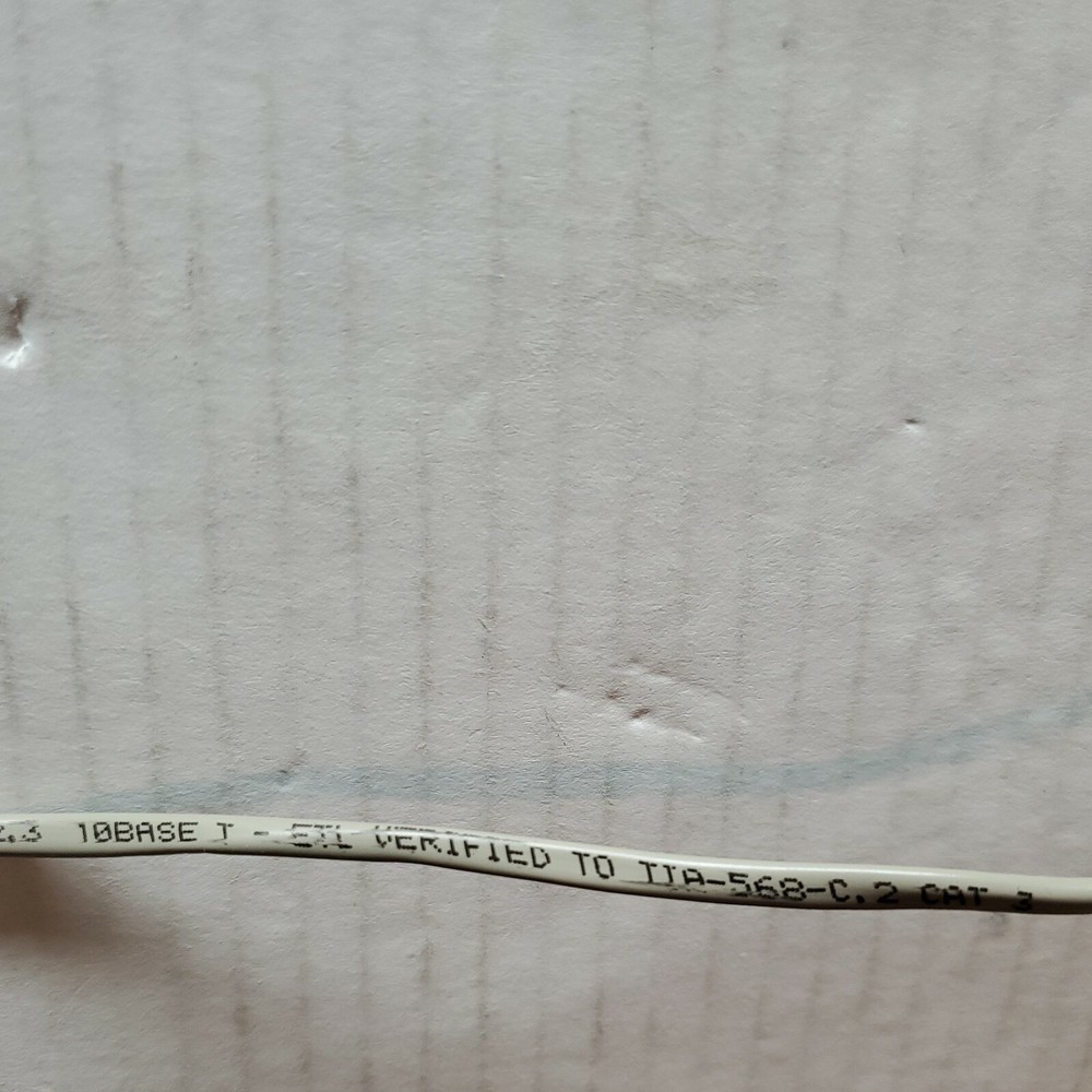 RJ11 CAT3 phone cables 20 foot long