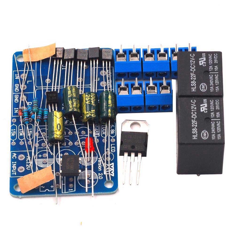 Speaker Protection Board Audio Amplifier Boot Delay DC Protect Component Diy Set