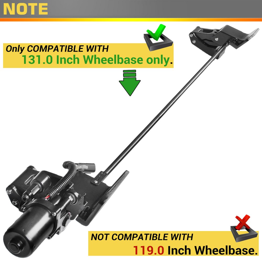 Power Running Board Motor &Bracket Assembly Left Side for Ford Lincoln 2015-2017