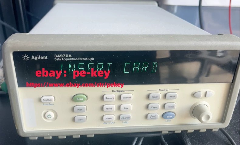 1PCS KEYSIGHT 34970A DATA ACQUISITION SWITCH UNIT Fast delivery#pe