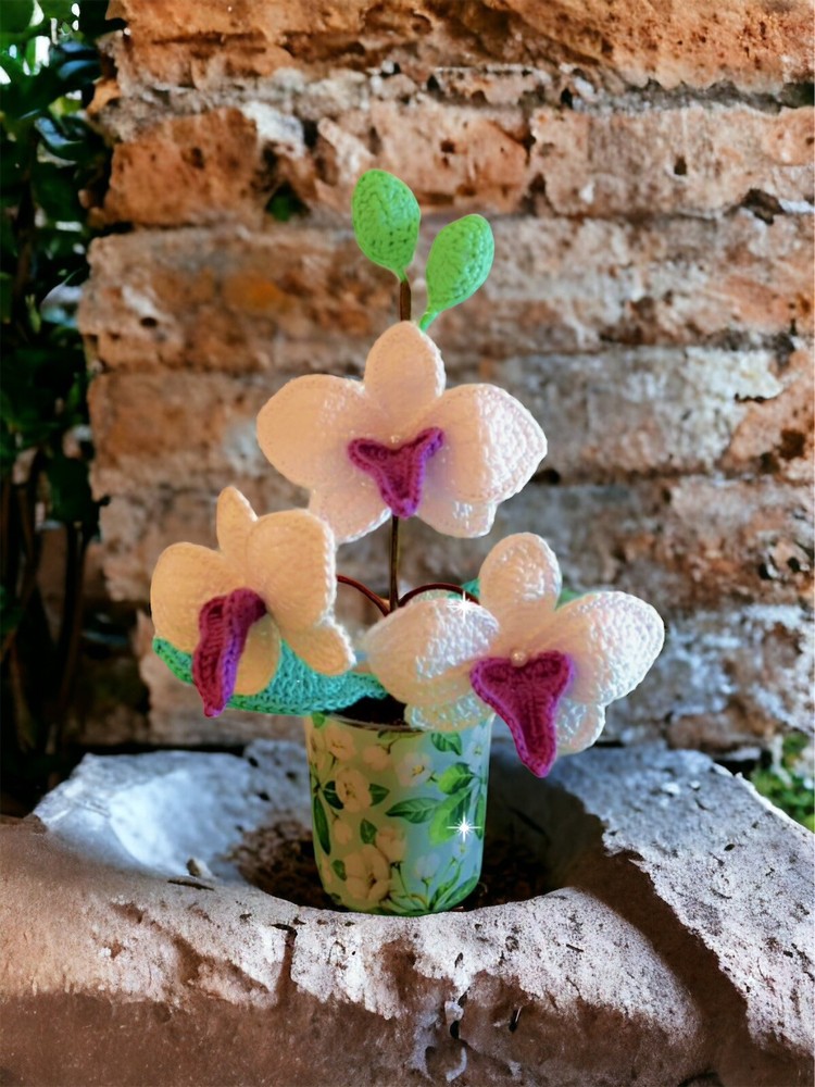 Orchidea Mini Crochet