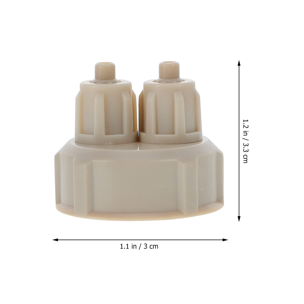 6Pcs Co2 Diffuser Electric Generator DIY Reactor Bottle Cap Self Made