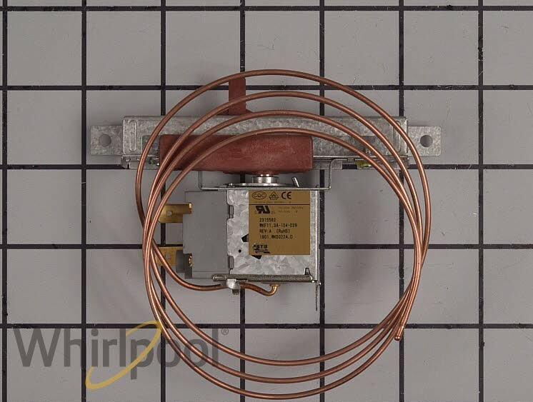 New Genuine OEM Whirlpool Refrigerator Temperature Control Thermostat WP2315562