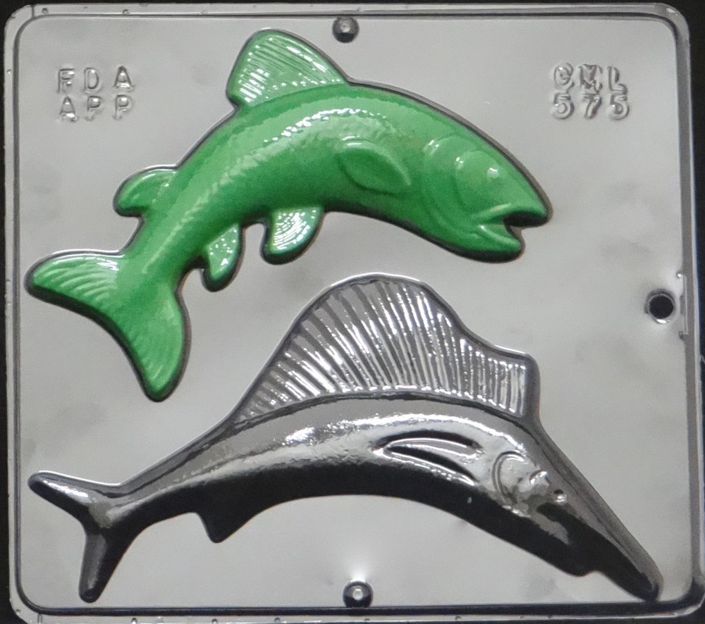 Swordfish Fish Chocolate Candy Mold 575 NEW
