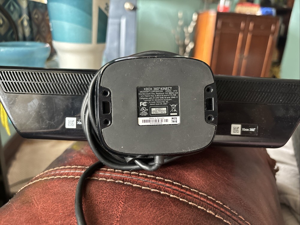 Microsoft Xbox 360 Black Kinect Sensor Bar Model #1473