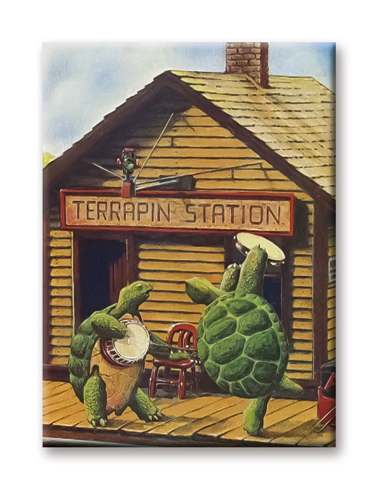 Grateful Dead -Terrapin Flat Locker / Magnet 2.5" x 3.5"