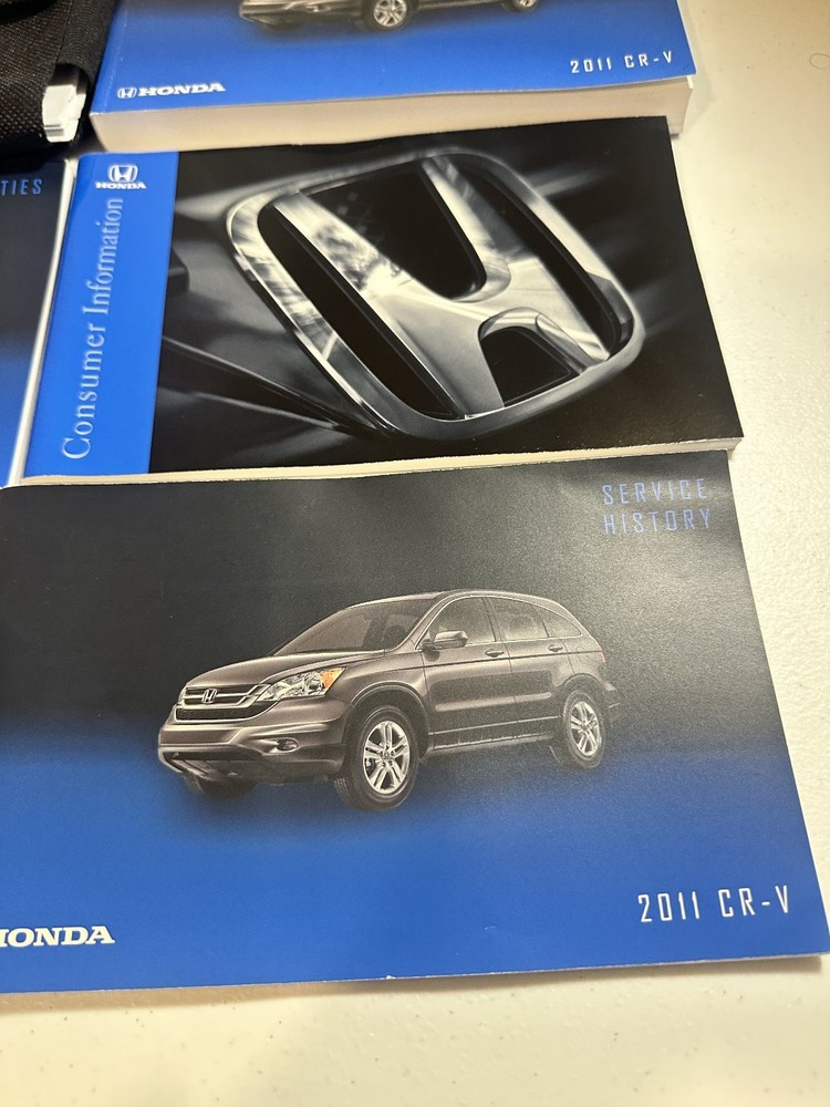 2011 Honda CR-V Owner's Manual Set
