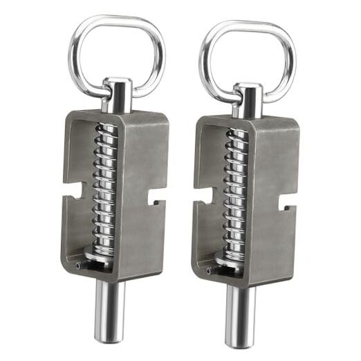 Spring Latch, Trailer Gate Latch, Heavy Duty Spring Loaded Gate Latch Pin,