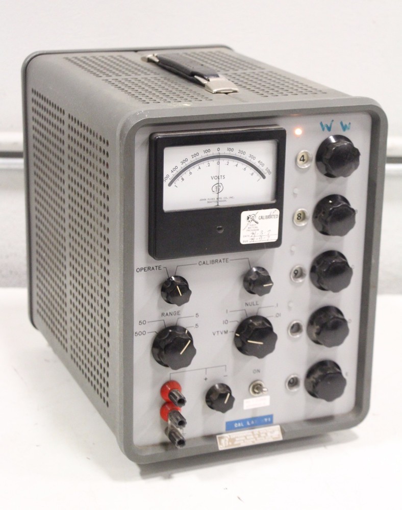 John Fluke 801B/G Differential DC Voltmeter 597