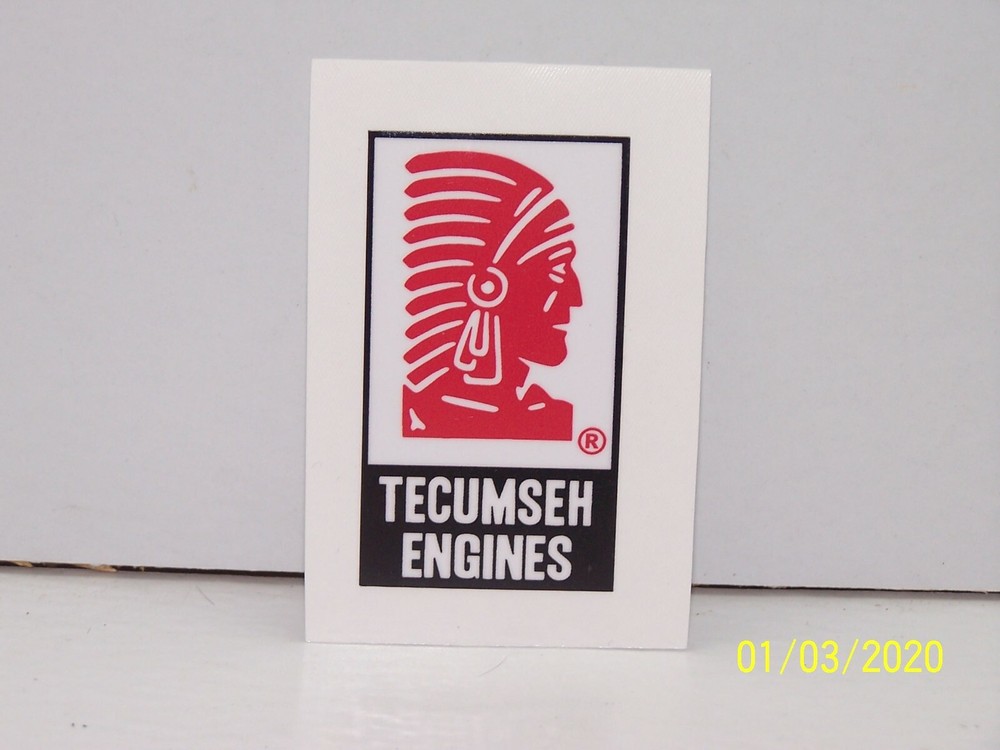 Tecumseh Engine Decal