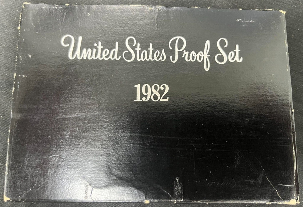 1982 Clad Proof Set U.S. Mint Original Government Packaging