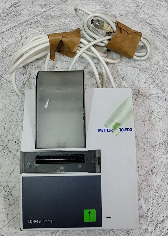 METTLER TOLEDO LC-P43 Printer For Lab Balance Statistics