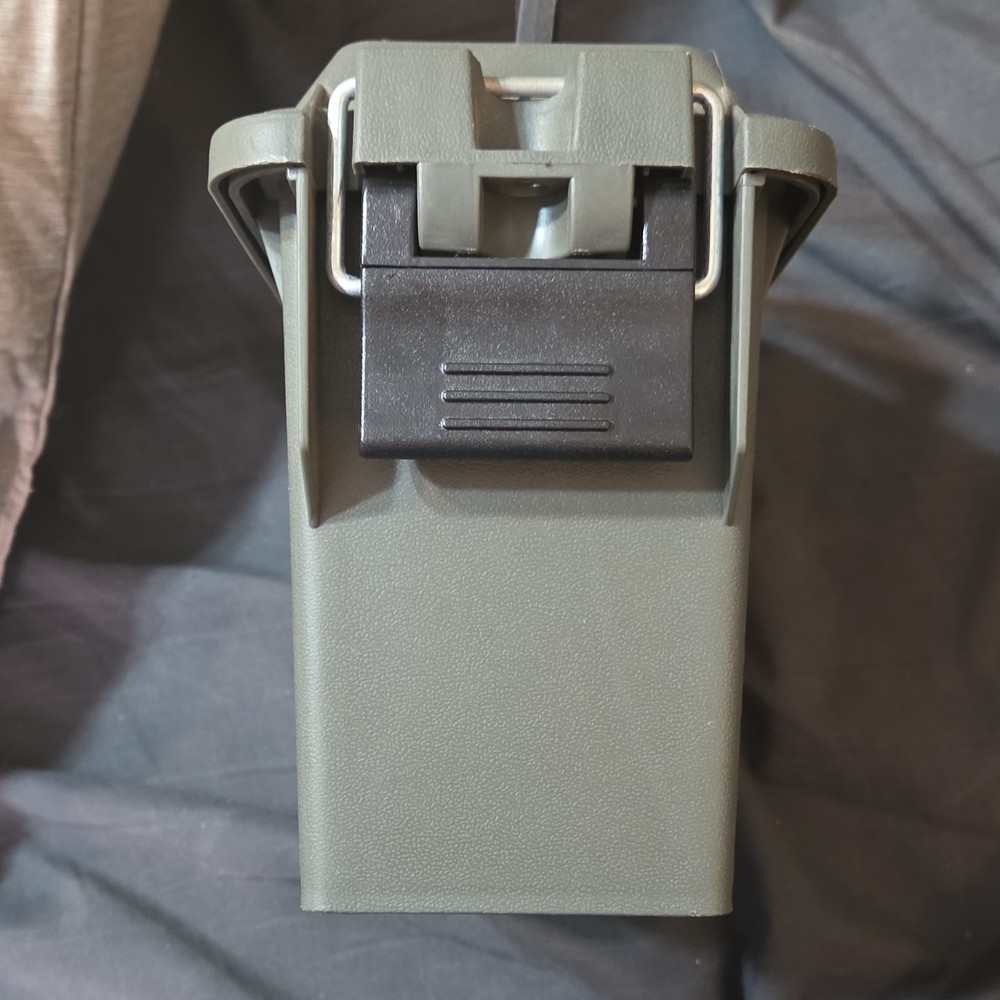 Mossy Oak Mini Plastic Ammunition Can Green Stackable Waterproof Lockable